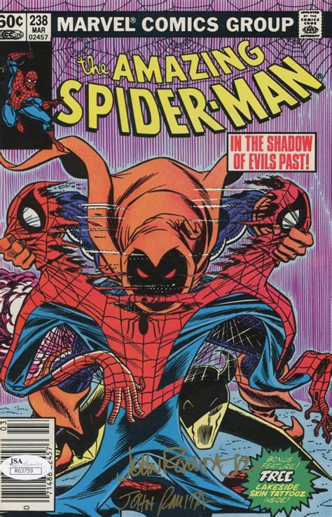 John Romita John Romita Jr Signed Vintage 1983 Amazing Spider Man