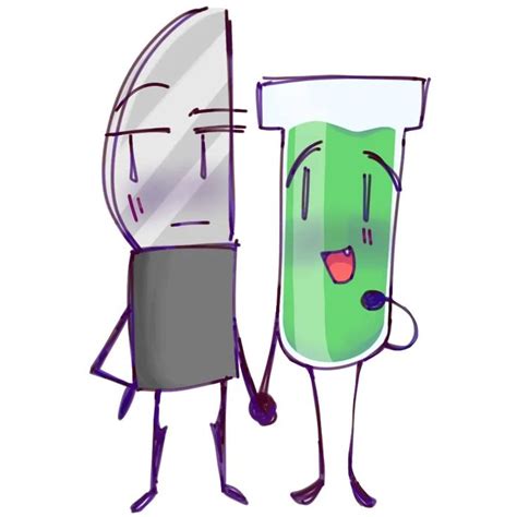 Knife And Test Tube From Inanimate Insanity Art Gallery Fan Art Discord