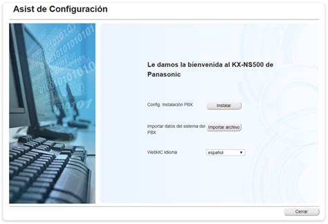 KX NS500 y KX NS1000 Descarga de Firmware Versión 8 300 470 Panasonic