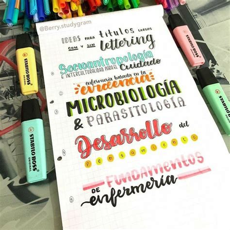 Ideas Para Tener Apuntes M S Bonitos Six Art Bullet Journal