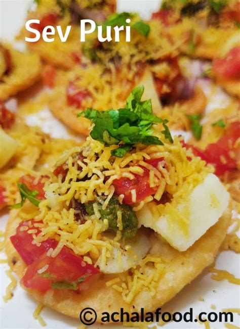 Sev Puri Recipe How To Make Mumbai Sev Puri Chaat Sev Puri Chaat