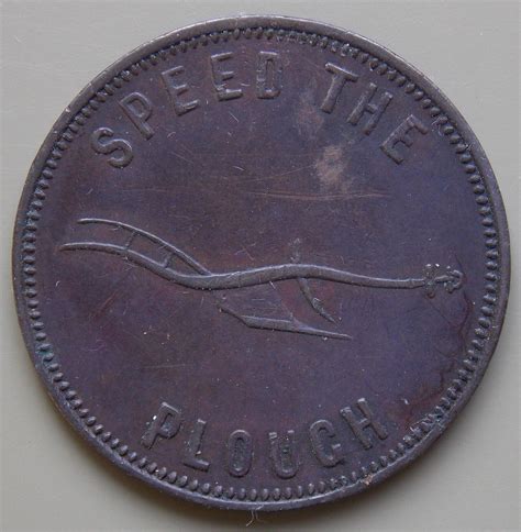 Pe 5a Prince Edward Island Canada Token Speed The Plough Success To