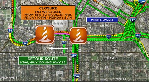 Know Before You Go I 94 Westbound Weekend Closure In Downtown