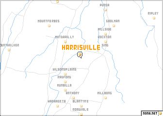 Harrisville (Australia) map - nona.net