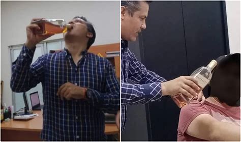 Exhiben a funcionario repartiendo shots en pleno horario laboral | Notigram