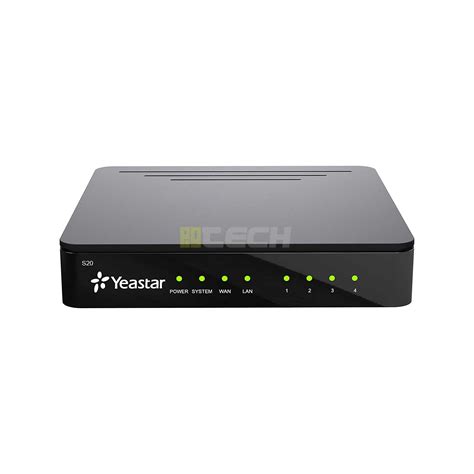 Yeastar S20 IP PBX 20 Users With 4 FXO Ports EG TECH