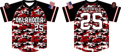 Oklahoma Owls Custom Baseball Jerseys