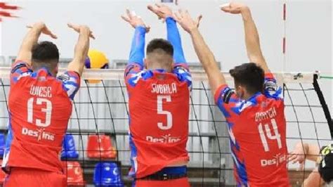 CSA Steaua s a calificat în optimile Cupei Challenge la volei masculin