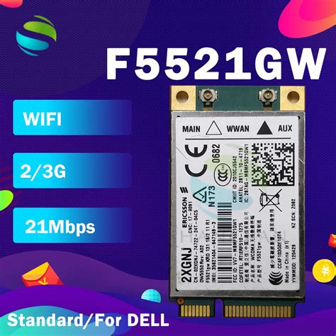 G Wlan Ericsson F Gw Gobi Dw Mini Pcie G G Hspa Mb Wlan