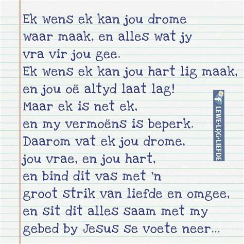 Ek Wens Afrikaanse Quotes Birthday Verses For Cards Verses For Cards