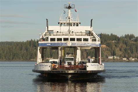 Bc Ferries Powell River Queen Approaching Campbell River Flickr