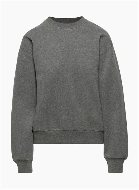 Tna Cozy Fleece Perfect Crew Sweatshirt Aritzia Us