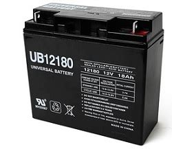 Wheelchair Batteries 12V 18AH AGM - Batteryplex