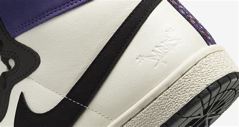 Jordan Air Ship Sp X Opium Black And Court Purple Fq