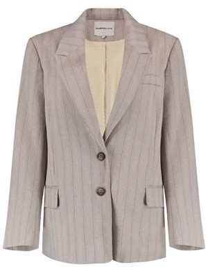 Harper Yve FAUVE BLAZER SS23N201 Licht Geel Kopen Bij The Stone