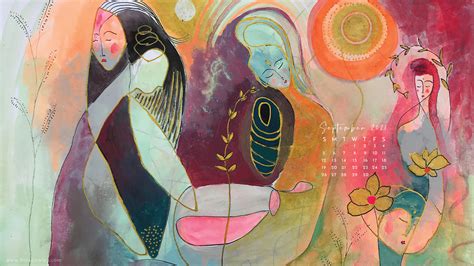 YOUR SEPTEMBER DESKTOP CALENDAR IS HERE! - Flora Bowley