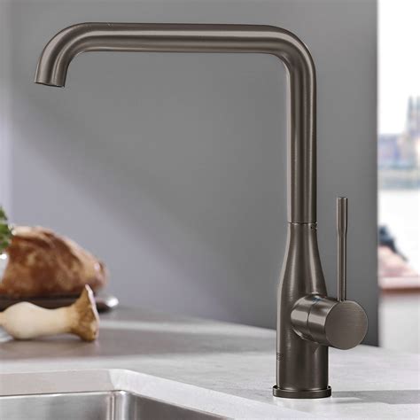 Grohe Essence Kitchen Sink Mixer Brushed Hard Graphite 30269AL0