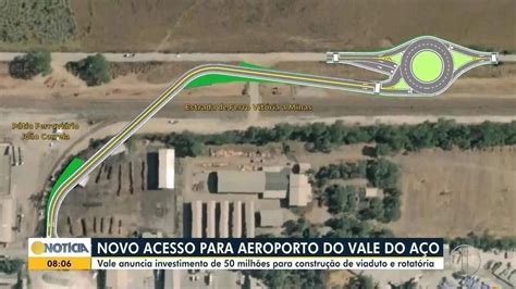 Vale anuncia construção de novo viaduto de acesso ao aeroporto do Vale