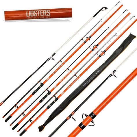 X Lidsters Fishing Beachcaster Sea Beach Pier Fishing Rod Ft Pc