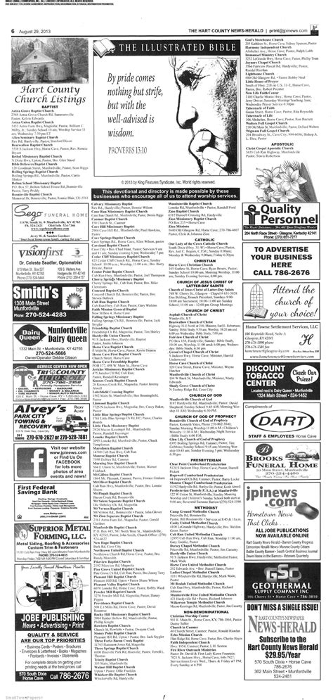 Hart Countys Newspaper News Herald August 29, 2013: Page 6