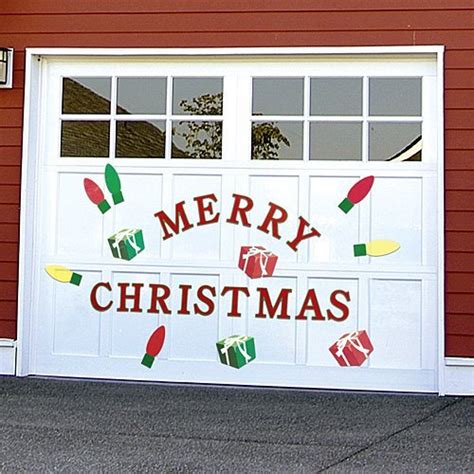 Christmas Garage Door Decorations to Make, Create and Enjoy!