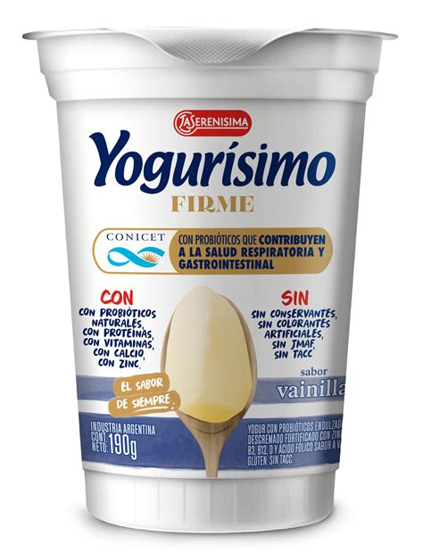 Yogur Firme Sabor Vainilla G Yogur Simo