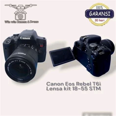 Jual Kamera Camera Dslr Canon Eos Rebel T I D Lensa Kit Stm