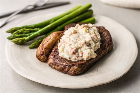 Crab Oscar Steak Topping Recipe