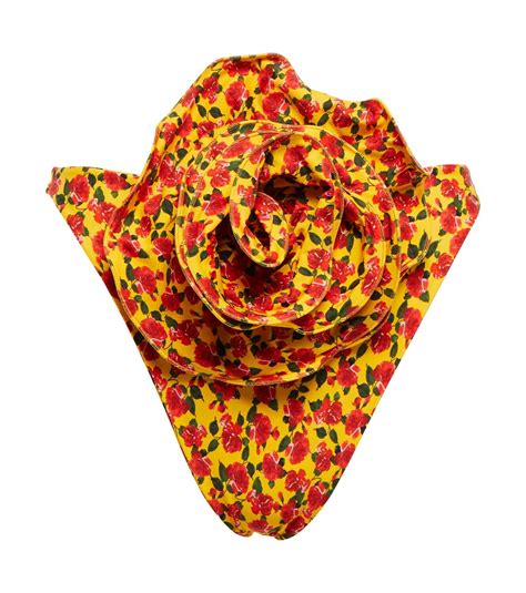 Magda Butrym Floral High Rise Bikini Bottoms Magda Butrym