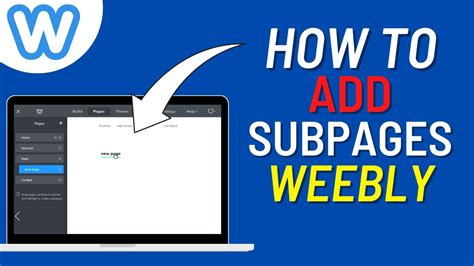 Weebly How To Add Subpages 2024 How To Add Subpages In Weebly