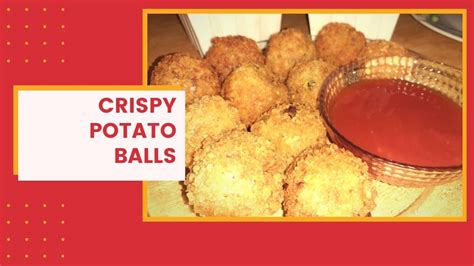 Crispy Potato Balls Recipe Easy And Delicious Youtube