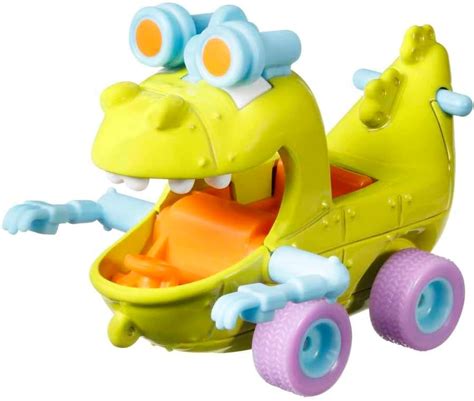Amazon Hot Wheels Retro Entertainment Collection Of Scale Rugrats Reptar Car From