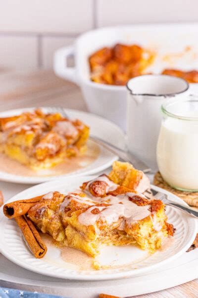 Glazed Honeybun Bread Pudding My Incredible Recipes