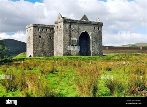 Hermitage Castle In Liddesdale Scottish Hi Res Stock Photography And