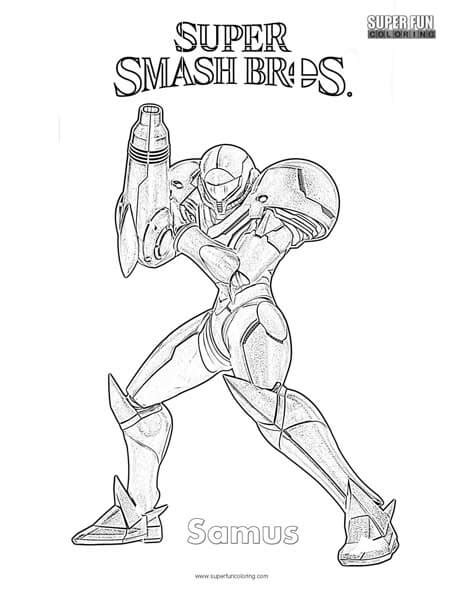 Super Smash Bros. Ultimate Coloring Pages Coloring Pages