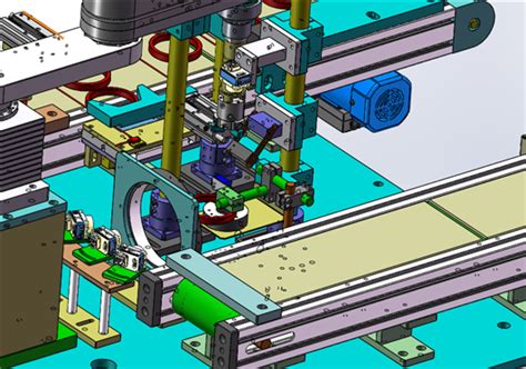 齿轮视觉检测设备3d模型下载三维模型solidworks模型 制造云 产品模型