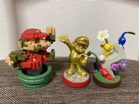 Yahooオークション Amiibo アミーボ マリオクラシックカラーsuper