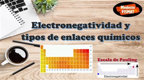 Qu Es La Electronegatividad Youtube