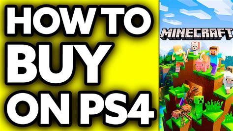 How To Buy Minecraft On PS4 2024 Full Guide YouTube