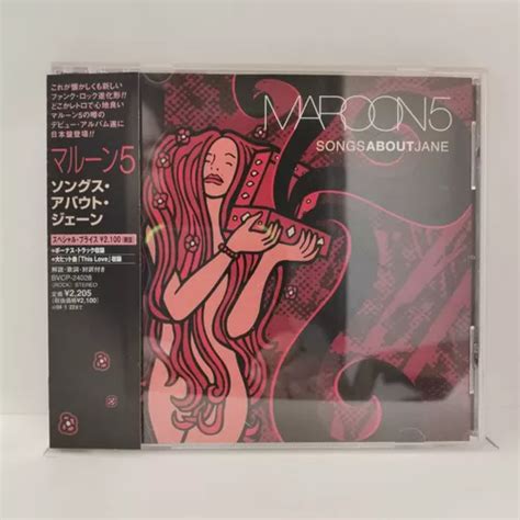 Maroon Songs About Jane Cd Japones Obi Musicovinyl