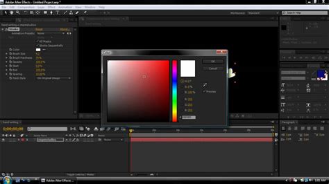 Adobe After Effects Hand Writing Tutorial Youtube