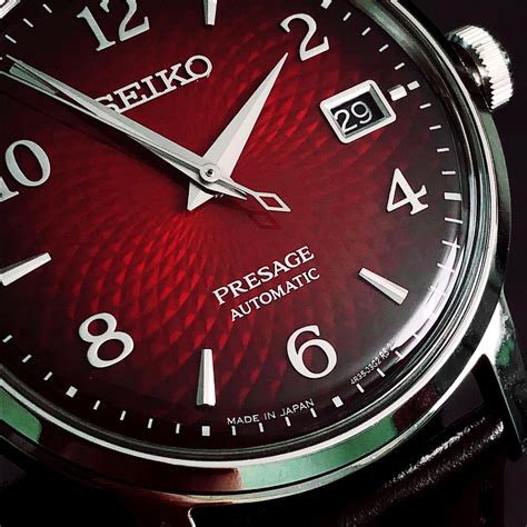 Seiko Presage Cocktail Time Negroni Srpe J Smile Watch