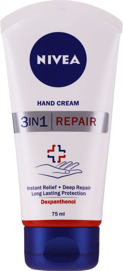 NIVEA 3in1 Repair Hand Cream 3in1 Handcreme für trockene und rissige