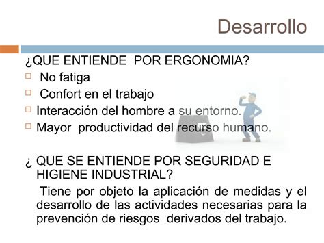 Ergonomia Seguridad E Higiene Industrial Ppt