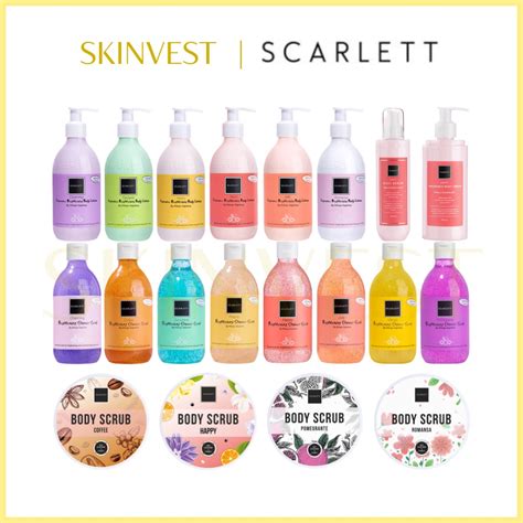 Jual Scarlett Whitening Fragrance Brightening Body Lotion Serum Cream