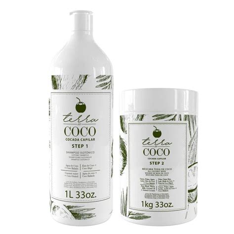 Combo Shampoo Isot Nico E M Scara Toda De Coco Terra Coco Loja