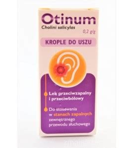 Otinum 20 Krople Do Uszu 10 G