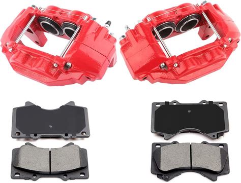 Amazon Roadfar Front Pcs Brake Calipers Pcs Brake Pads Fit For