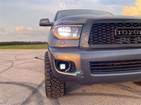 2010 Toyota Sequoia With 20x9 1 Fuel Contra And 33 12 5R20 Nitto Ridge