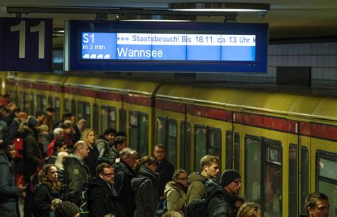 S5 S7 S8 S75 Störungen bei der S Bahn sorgen für Zugausfälle und